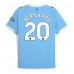 Manchester City Bernardo Silva #20 Domácí Dres 2025-26 Krátkým Rukávem